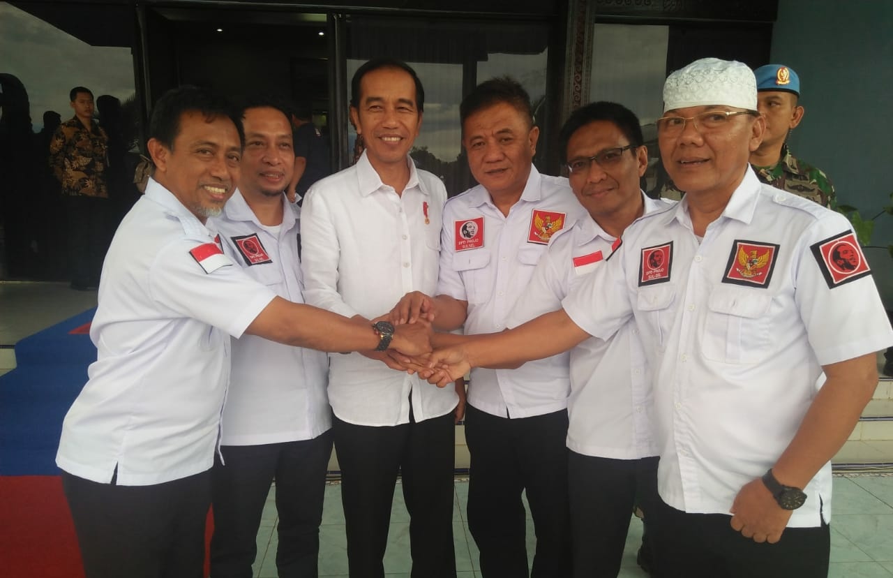 Jokowi Apresiasi Nobar Piala Dunia 2018 Projo Sulsel