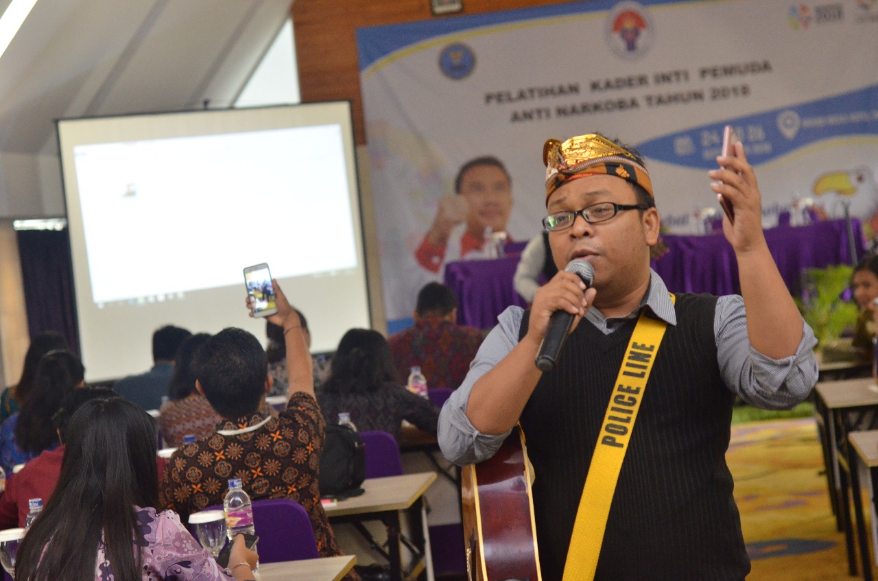 The Blangkon, Kampanye Anti Narkoba dengan Musik