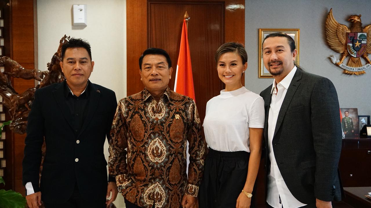 Agnez Mo, Presiden, dan Tumis Pepaya