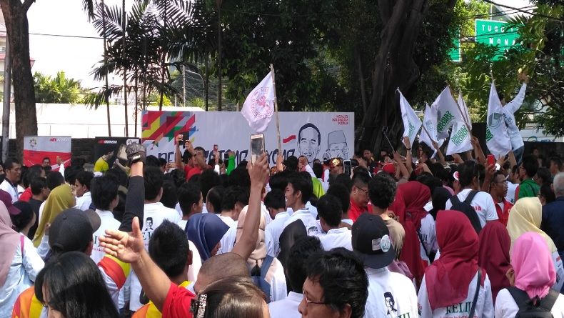 Erick Membuka Acara Derap Gotong Royong di Rumah Aspirasi Jokowi-Ma’ruf