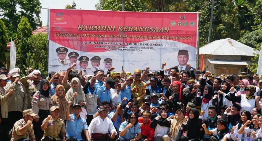 Menteri Sosial Buka Harmoni Kebangsaan untuk Pacu Semangat Membangun Indonesia