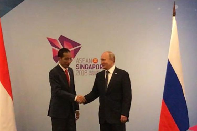 Pertemua Jokowi dengan Vladimir Putin Bahas Kerja Sama Ekonomi