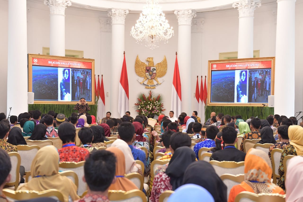 Presiden Apresiasi Peran Aktif Generasi Milenial Promosikan Perdamaian