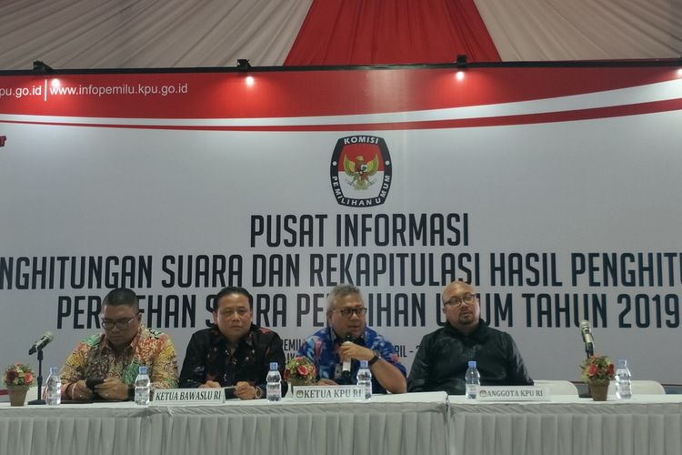KPU Resmi Membuka Pusat Informasi Penghitungan dan Rekapitulasi Suara Pemilu 2019