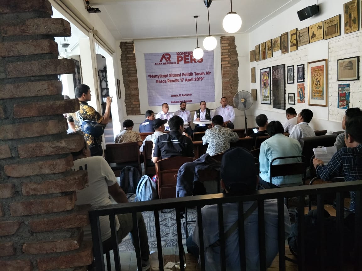 Pasca-Pemilu, Kornas Anak Republik Dorong Seluruh Elemen Bangsa Jaga Persatuan