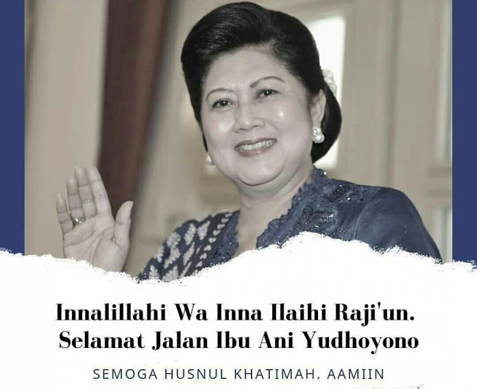 Presiden Jokowi Mengucapkan Belasungkawa atas Wafatnya Ani 