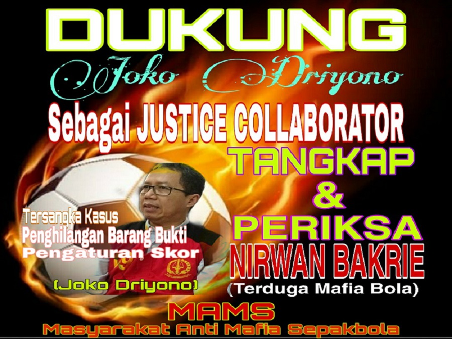 MAMS Dukung Satgas Anti Mafia Bola Tangkap ”Nirwan Bakrie”