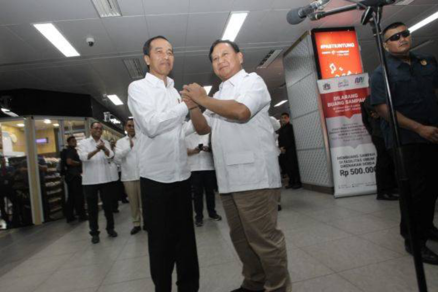 Jokowi-Prabowo: Tidak Ada Lagi Cebong-Kampret