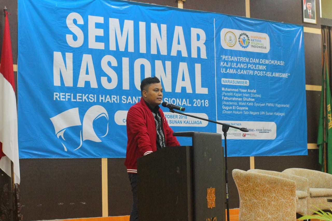 Koordinator Nasional (Koornas) Himpunan Aktivis Milenial (HAM) Indonesia, Asep Irama (Doc. SerikatNews)