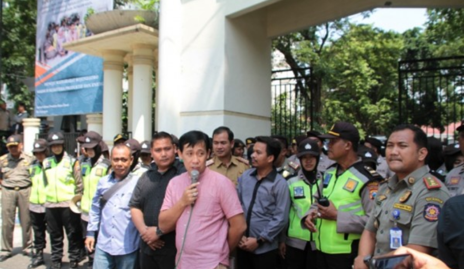 Warga Sukowati Unjuk Rasa DPRD Bojonegoro