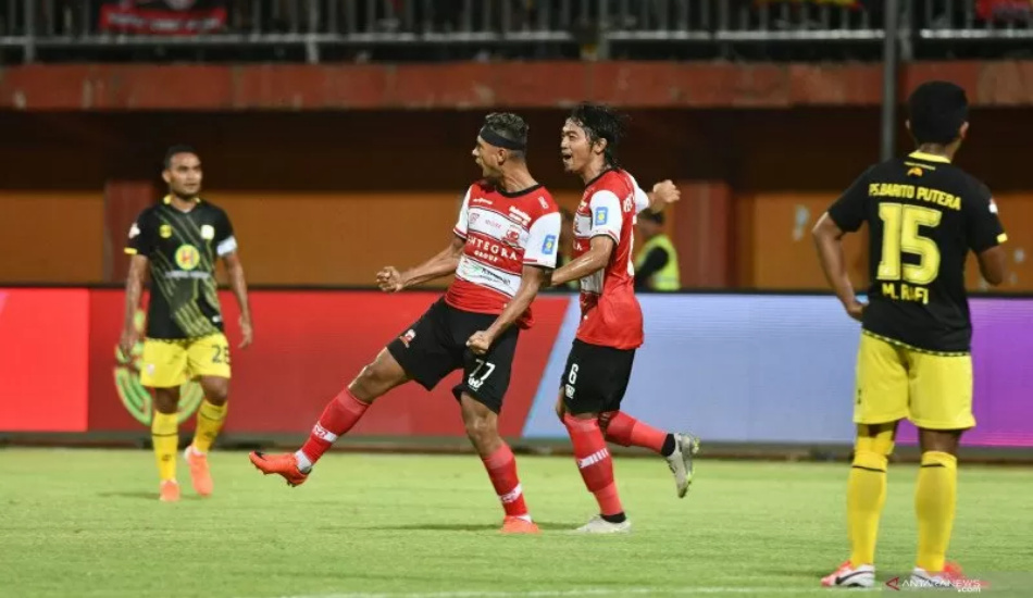 Madura United Gilas Barito Putra 4-0