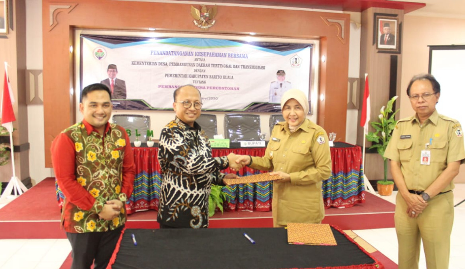 BLM Banjarmasin Dorong Pembangunan Desa Percontohan