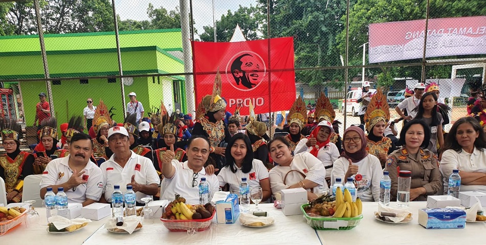 Projo Jaksel Gelar Lomba Senam Melawan Corona