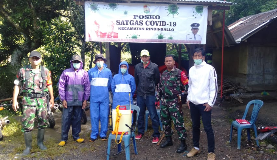 558 Ribuan Relawan Desa Siap Lawan Covid-19