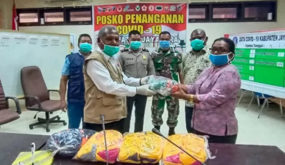 Pemkab Jayapura Siapkan 534.000 Masker untuk Warga