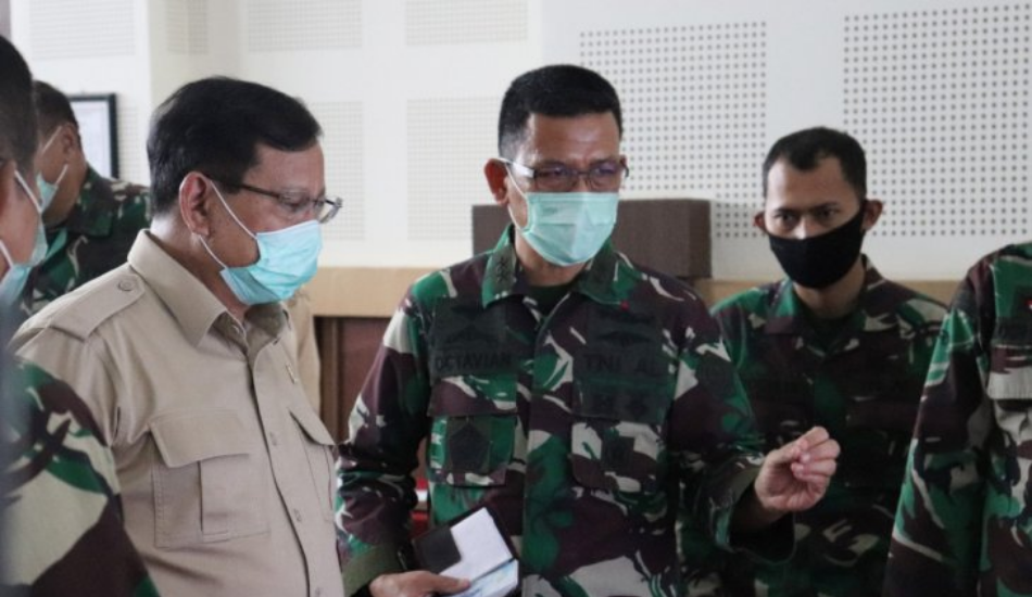 Prabowo Lihat Perkembangan Pembukaan Fakultas Baru Unhan