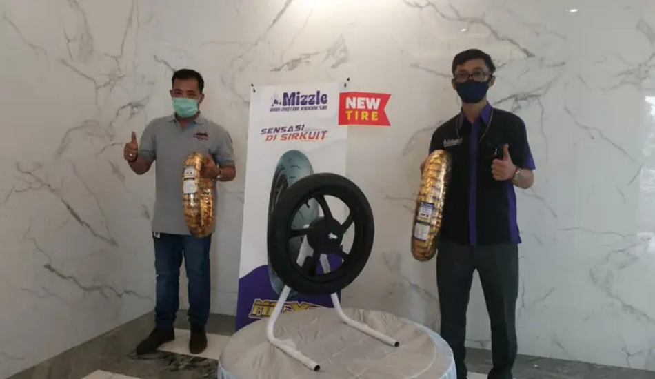 Mizzle Hadirkan Ban Motor Harian dengan Sensasi Balap