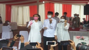 Calon Wali Kota Tangerang Selatan Nomor Urut 01 Unggul