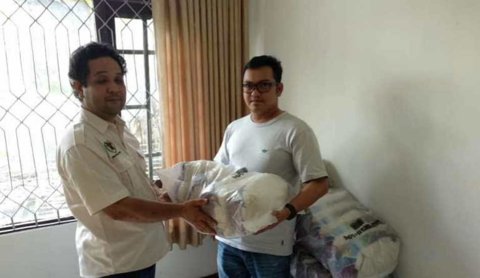 Persatuan Wartawan Indonesia Kalteng Melakukan Penggalangan Dana untuk Korban Banjir