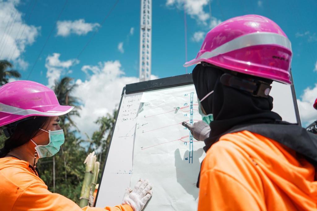 Kiprah Dua Srikandi PLN, Ikut Dirikan Tower Listrik Darurat di NTT