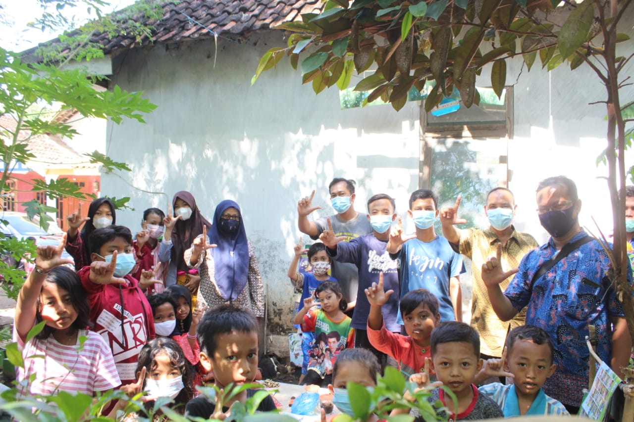 KABID Perpusda Kabupaten Probolinggo Kunjungi Lokasi Taman Baca Sejati