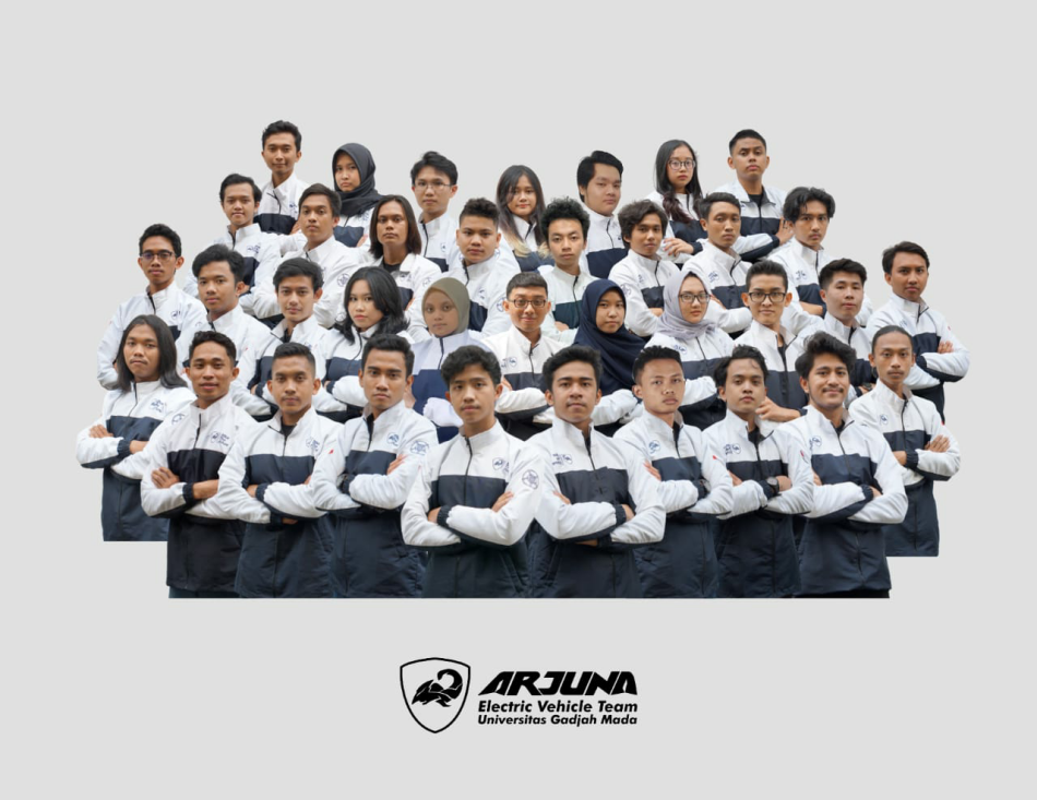 Tim mobil listrik Arjuna UGM (Foto: Istimewa) 