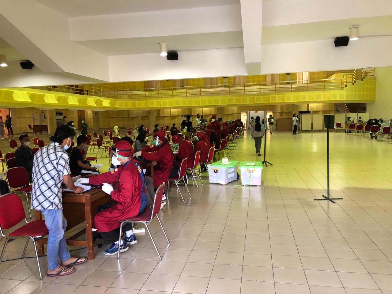 SEMA UIN Sunan Kalijaga, Polda DIY, dan Satgas PB PMII Berkolaborasi Gelar Vaksinasi Covid-19