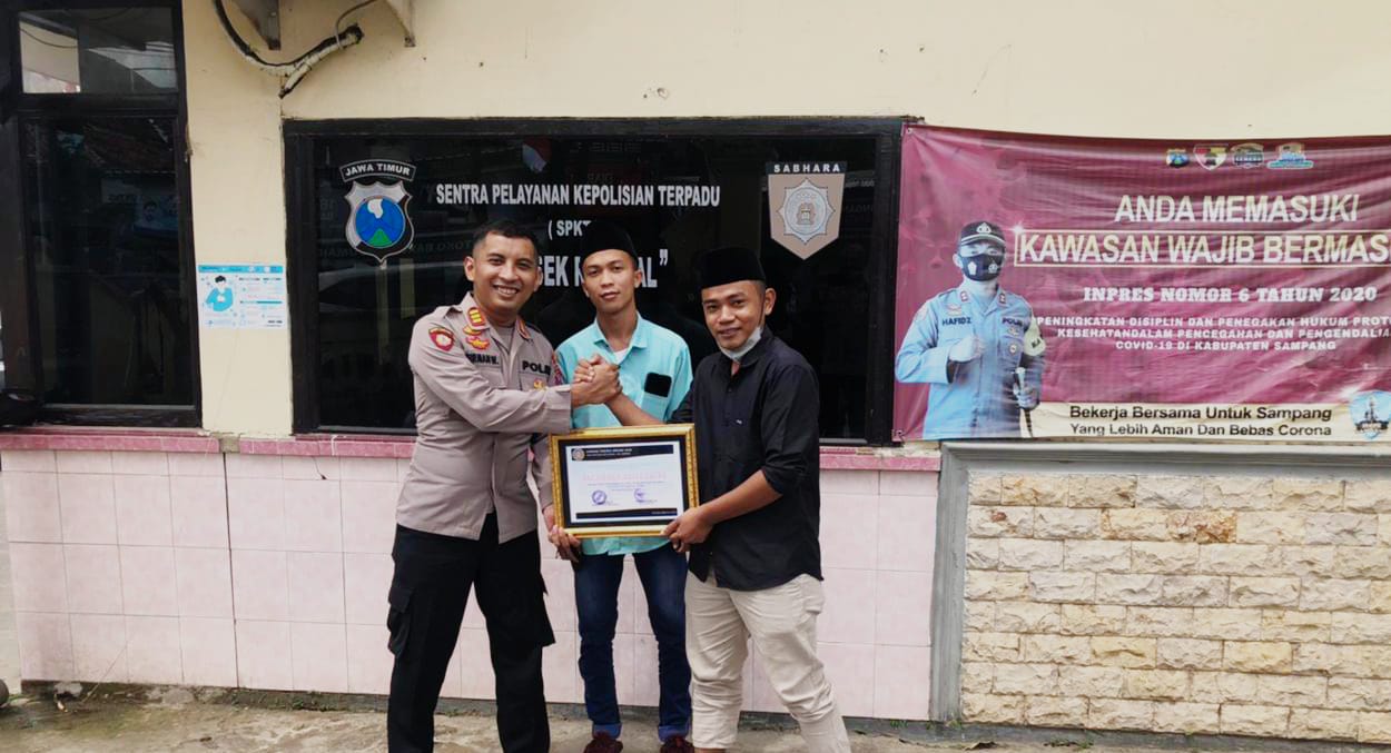 Kapolsek Robatal Sampang Dimutasi, Katar Torjunan: Beliau Adalah Polisi Berjiwa Sosial Tinggi