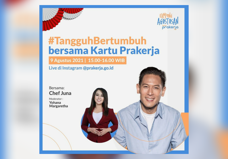 Tangguh bersama Kartu Prakerja (Foto: Ist/Serikat News)