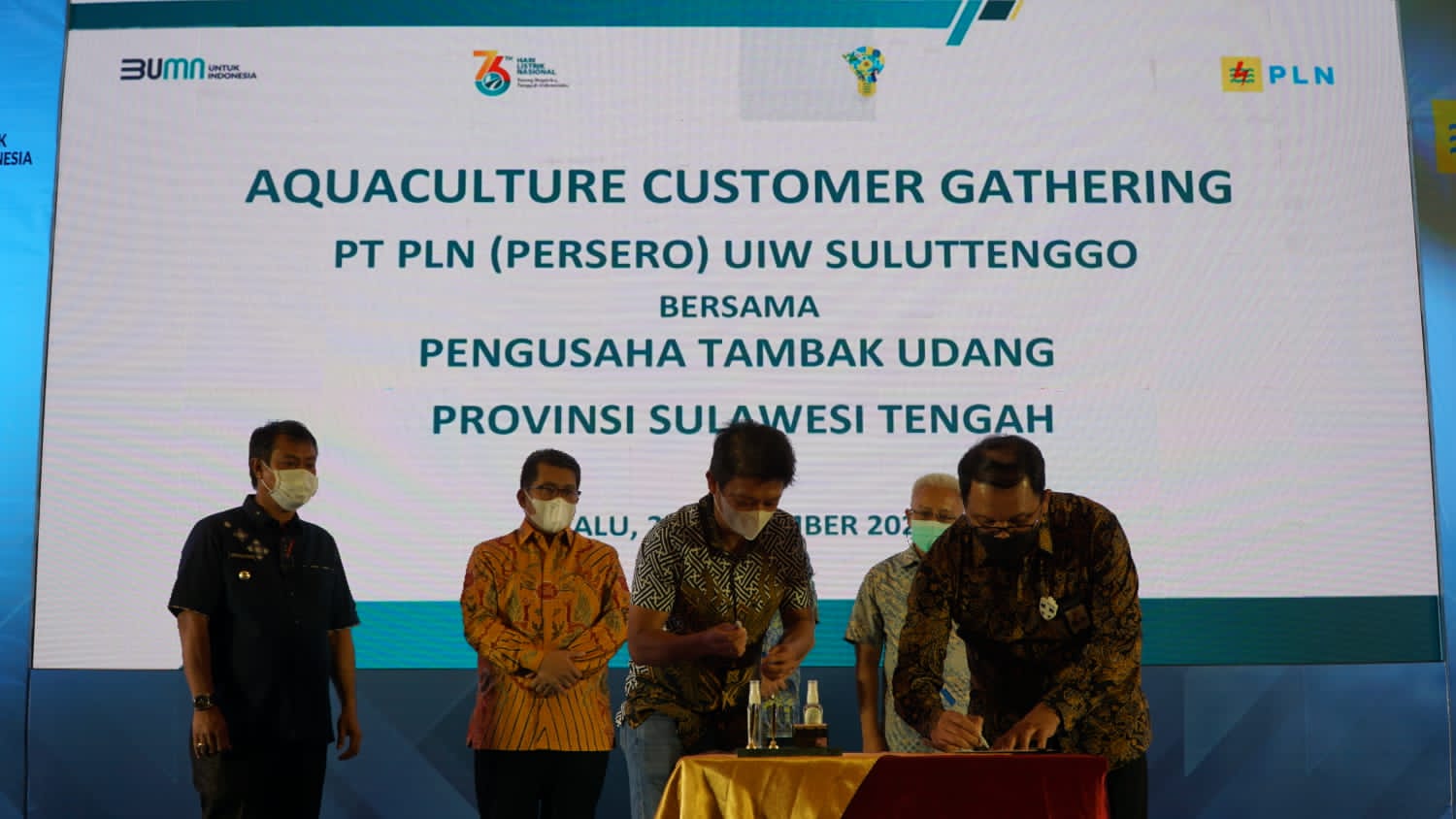 Dukung Produktivitas, PLN Siap Pasok Listrik 65 MVA ke Kawasan Tambak Udang di Sulteng