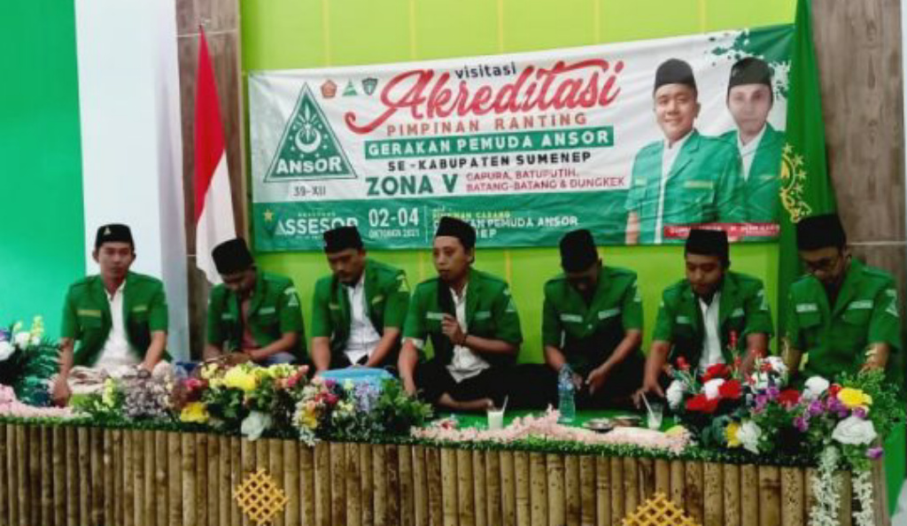 Ansor Sumenep Lakukan Akreditasi 17 Ranting se-Gapura