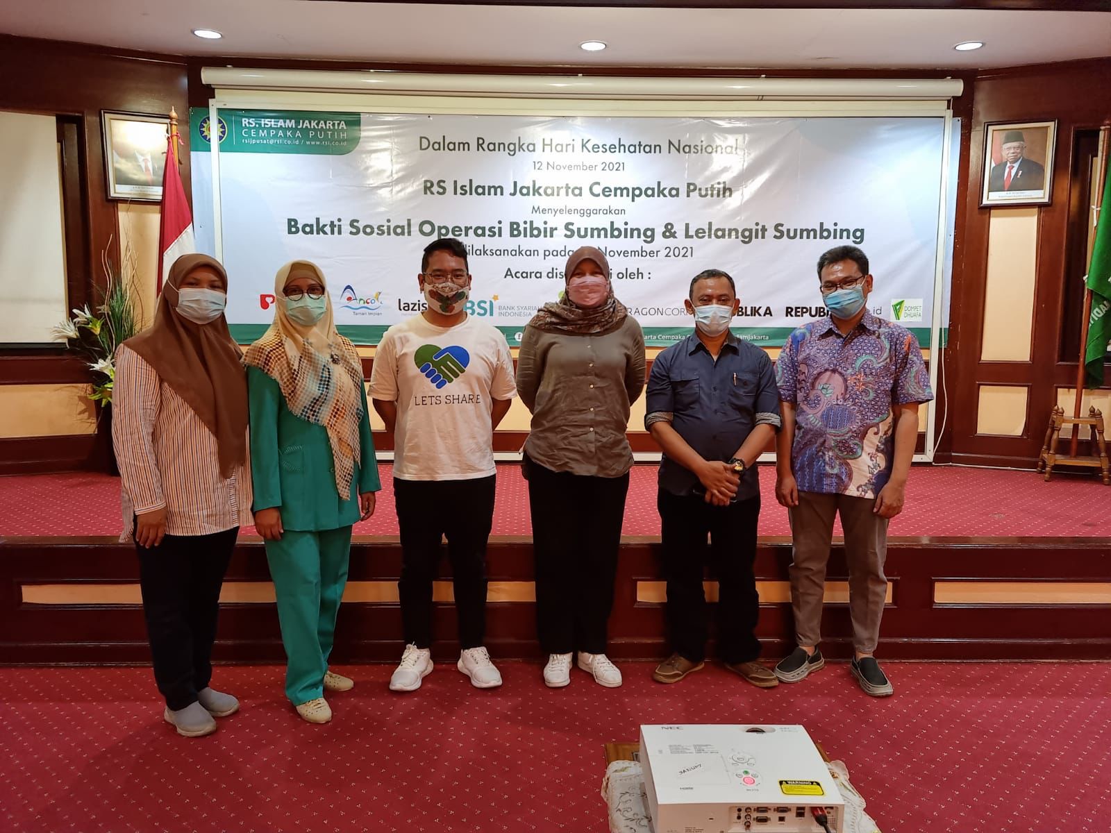 Operasi Massal Bibir Sumbing dan Langit-langit Sumbing di RSI Jakarta