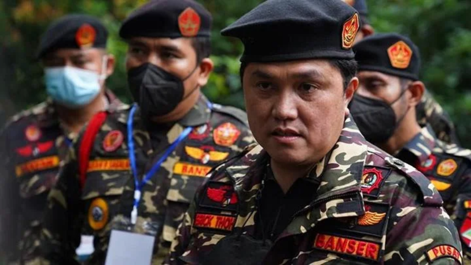 Usai Ikuti Diklatsar, Erick Thohir Resmi Jadi Anggota Banser