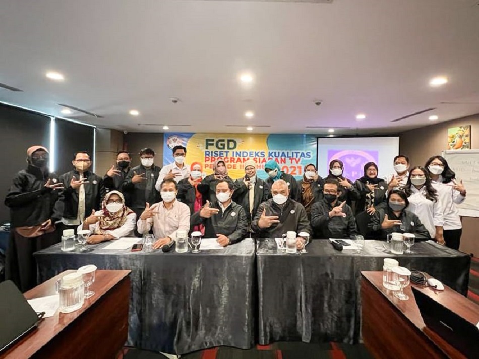 FGD Riset Indeks Kualitas Program Siaran Televisi Periode II tahun 2021. (Foto: Istimewa)