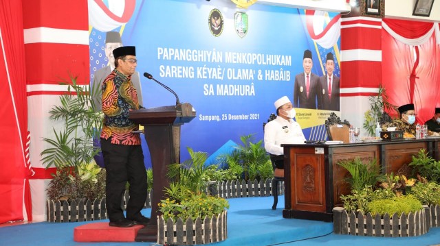 Bupati Sambut Kunjungan Menkopolhukam Maffud MD ke Sampang