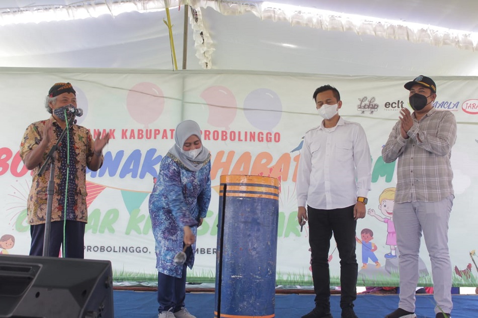 Temu Forum Anak Desa (FAD) Kabupaten Probolinggo Tahun 2021 berlangsung di Lapangan Desa Jatiurip, Minggu (12/12/). (Foto: Ist/Serikat News) 