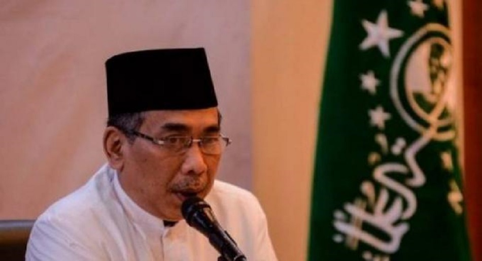 KH Yahya Cholil Staquf. Gus Yahya terpilih menjadi Ketua Umum PBNU lewat Muktamar ke-34 NU, Jumat (24/12/2021). (Foto: Kompas TV)