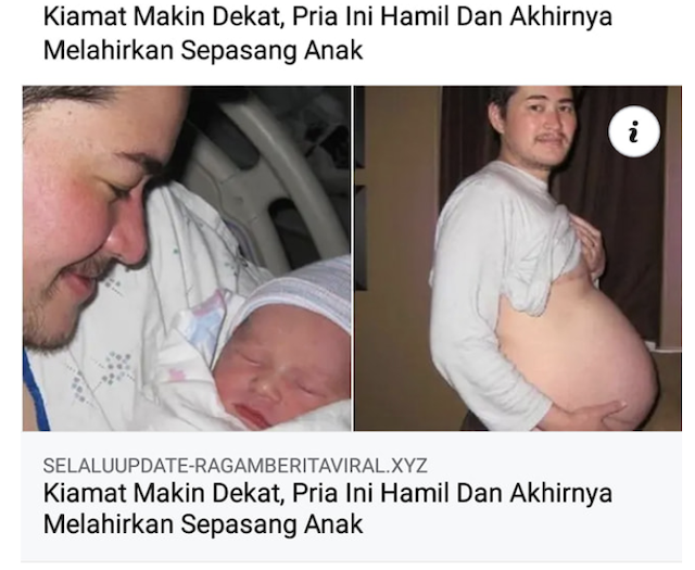 Pria Ini Bisa Hamil dan Melahirkan Sepasang Anak