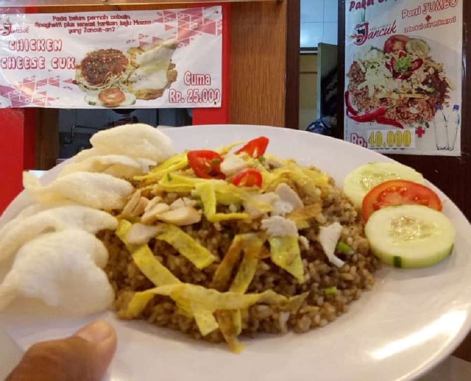 Nasi goreng Jancuk (Foto: IG/Nasgorjancuk)