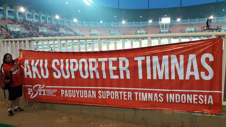 Ignatius Indro, Ketua Umum Paguyuban Suporter Timnas Indonesia.