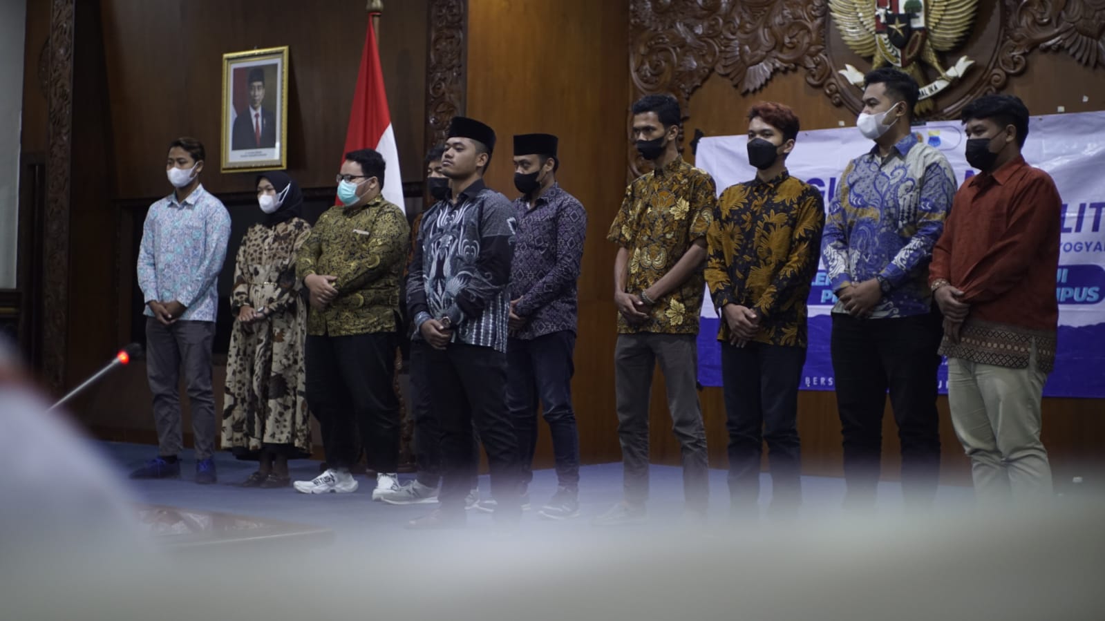 Pelantikan Dewan Pimpinan Pusat Partai Rakyat Merdeka UIN Sunan Kalijaga Yogyakarta. (Foto: Serikat News) 