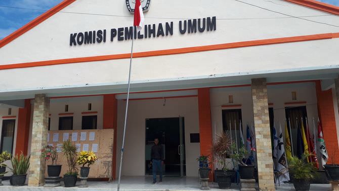 Kantor Komisi Pemilihan Umum Kabupaten Sampang, Jawa Timur (Foto: Istimewa) 