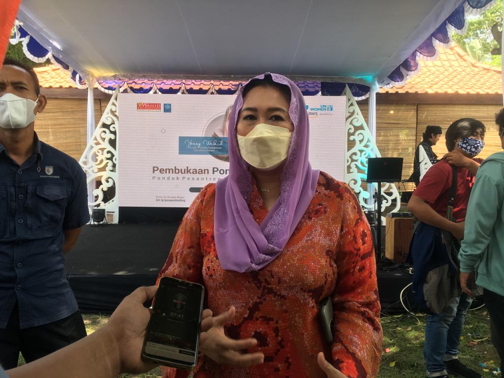 Yenny Wahid, Founder Pesantren Koding Qoryatus Salam Sleman, Yogyakarta. (Foto: Istimewa)
