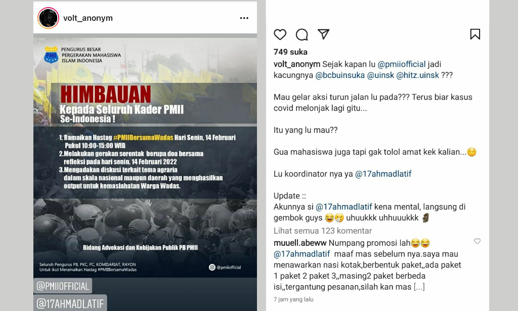 Tangkap Layar Di Media Sosial
