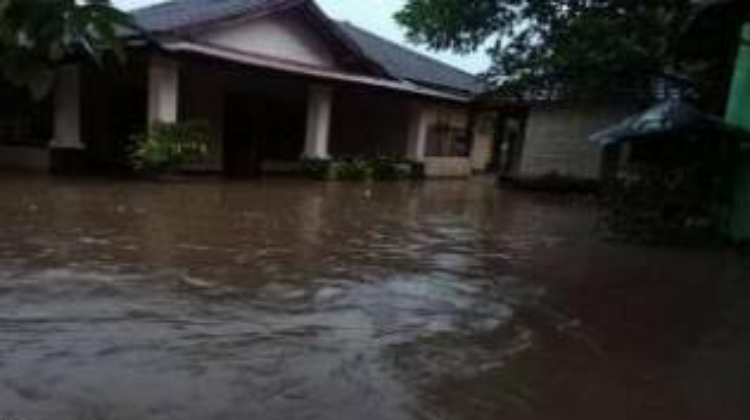 Sebanyak 377 unit rumah di Kabupaten Lombok Tengah, Nusa Tenggara Barat (NTB) terdampak banjir. (Foto: BNPB)
