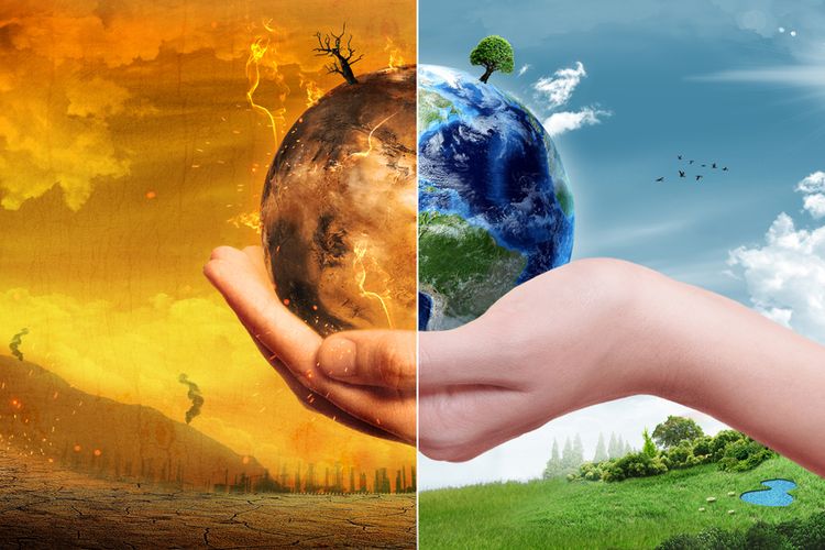 Ilustrasi perubahan iklim (Foto: Shutterstock)