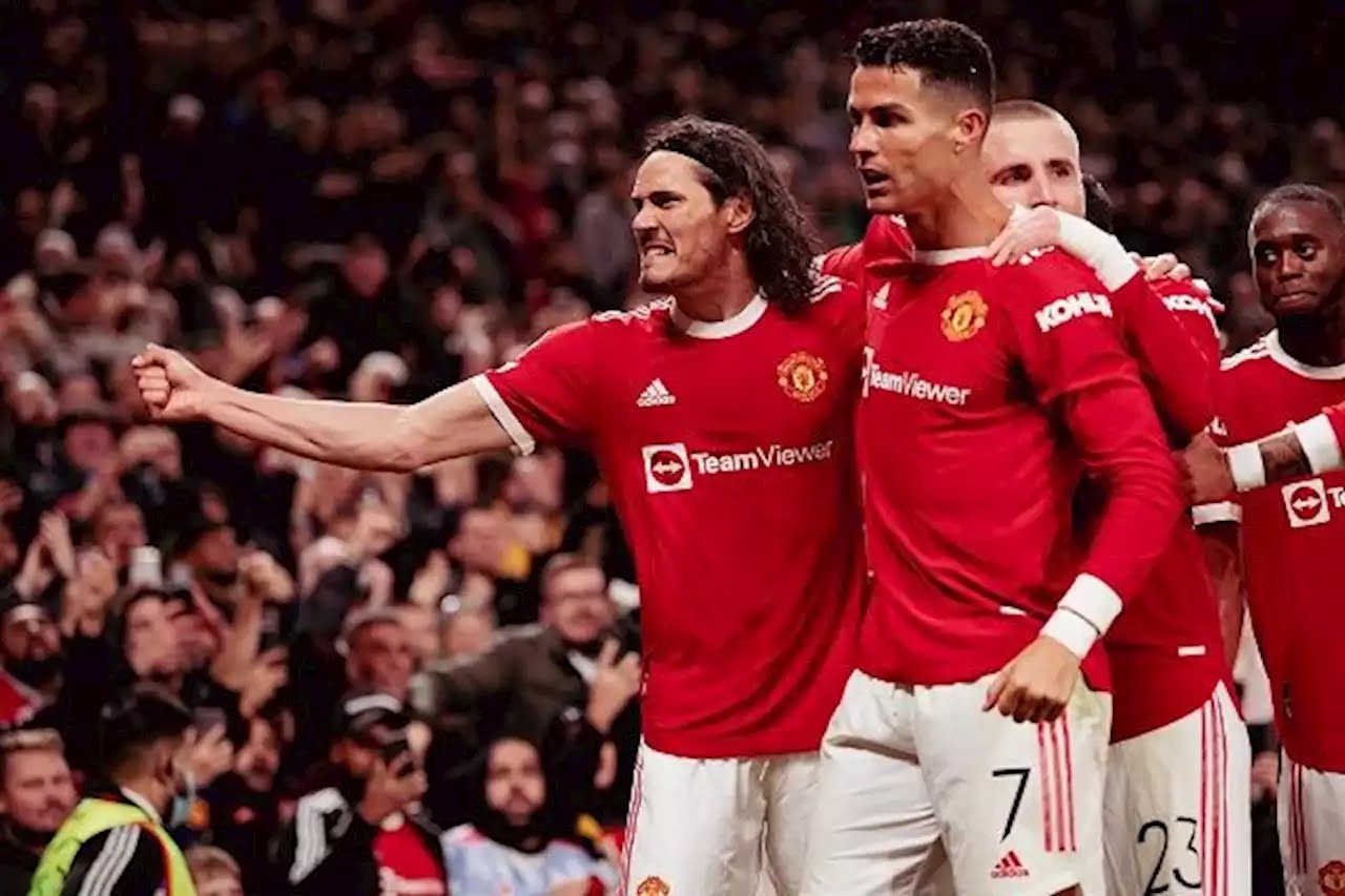 Pemain bintang Manchester United, Ronaldo dan Cavani (Foto: Net) 