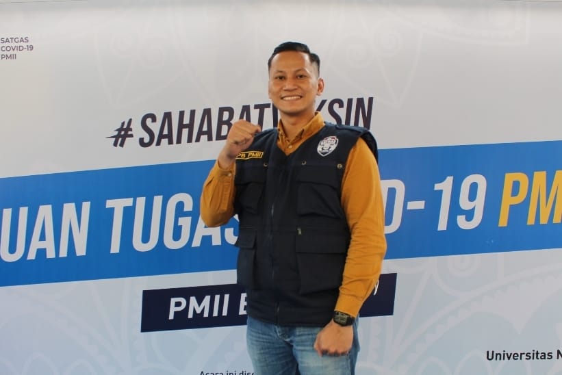 Panji Sukma Nugraha, Bendahara Umum PB PMII (Foto: Serikatnews.com).
