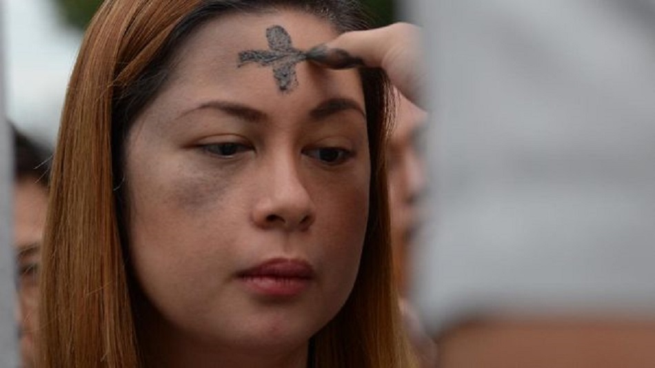 Ilustrasi Hari Rabu Abu bagi umat Katolik. (Foto: AFP)