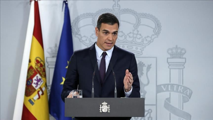 Perda Menteri Spanyol Pedro Sanchez, (Foto: Anadolu Agency).